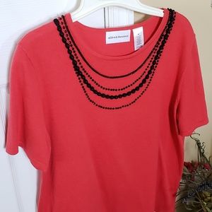 ♥️3 for $10 Alfred Dunner Short Sleeve M Sweater